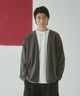 アンサンブルカーディガン（LS）/Dグレー モデル：180cm L着用