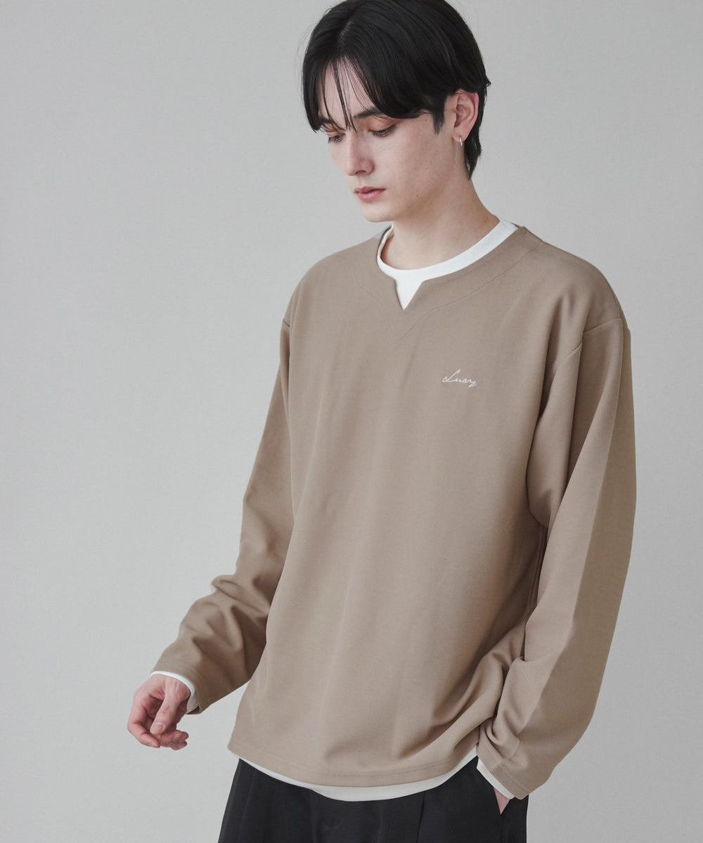 ベージュ モデル：180cm L着用