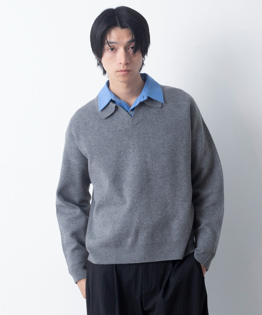 杢グレー モデル：180cm L着用