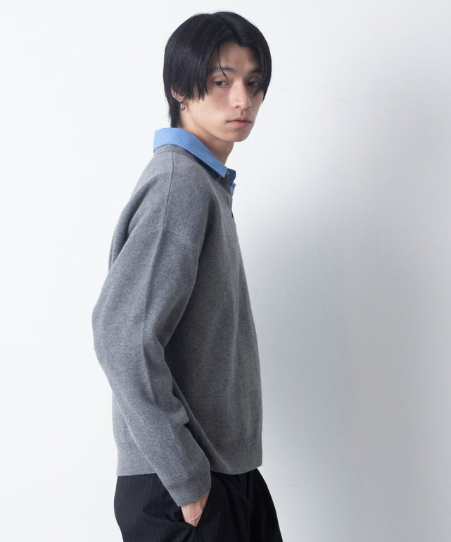 杢グレー モデル：180cm L着用