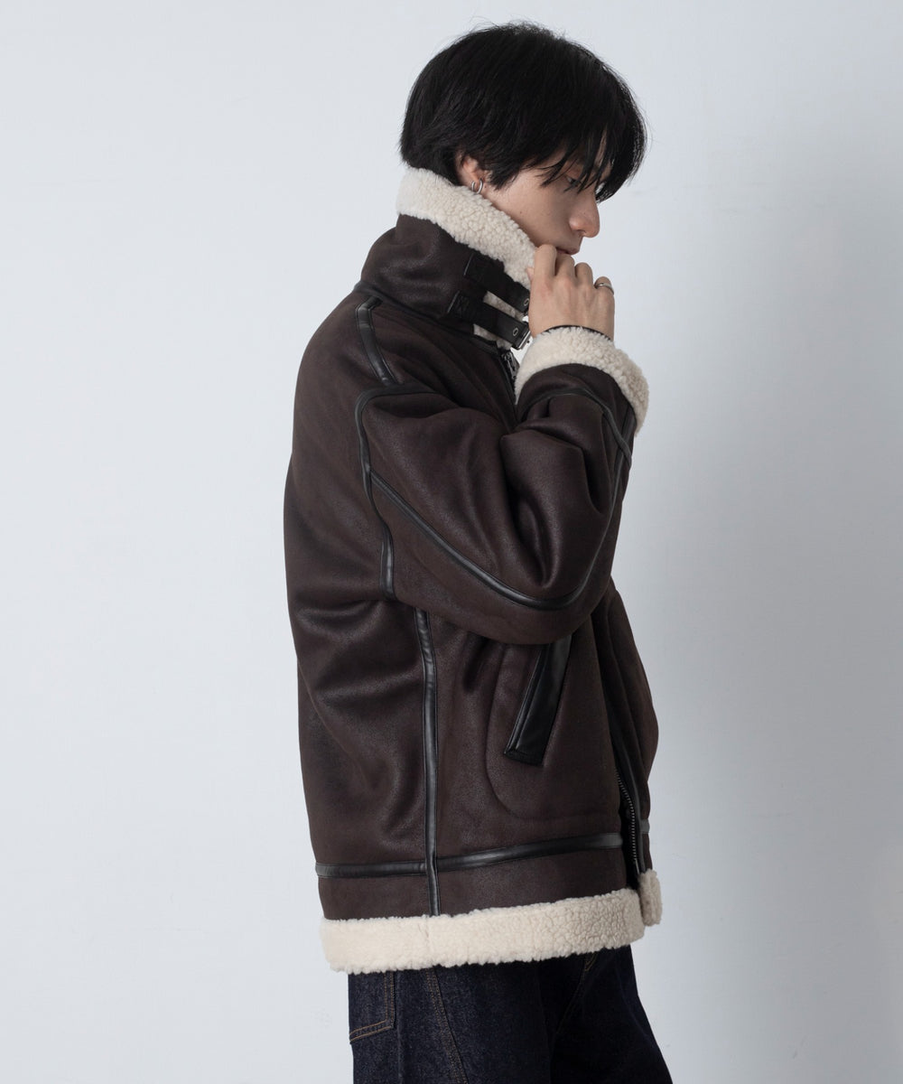 ブラウン モデル：180cm L着用