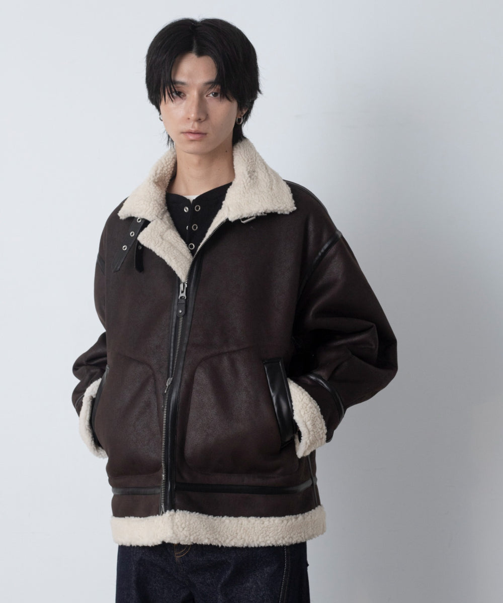 ブラウン モデル：180cm L着用