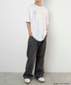 ホワイト　モデル：175cm