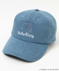 HELLOKITTYコラボデニムキャップ