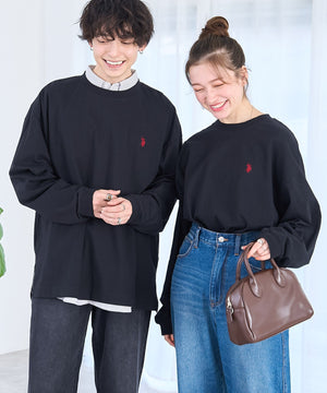 U.S. POLO ASSN.ワンポイント刺繍LST