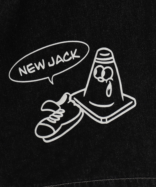 別注NEW　JACKワイドデニムパンツ