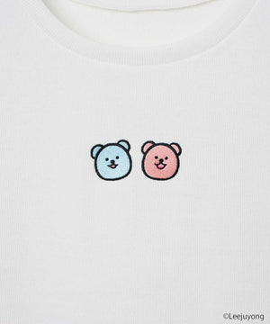 パンパンくんの日常×WEGOコラボショートTシャツ