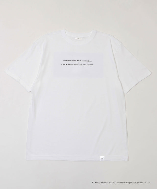 コードギアス反逆のルルーシュ×WEGO　Tシャツ3　/柄2