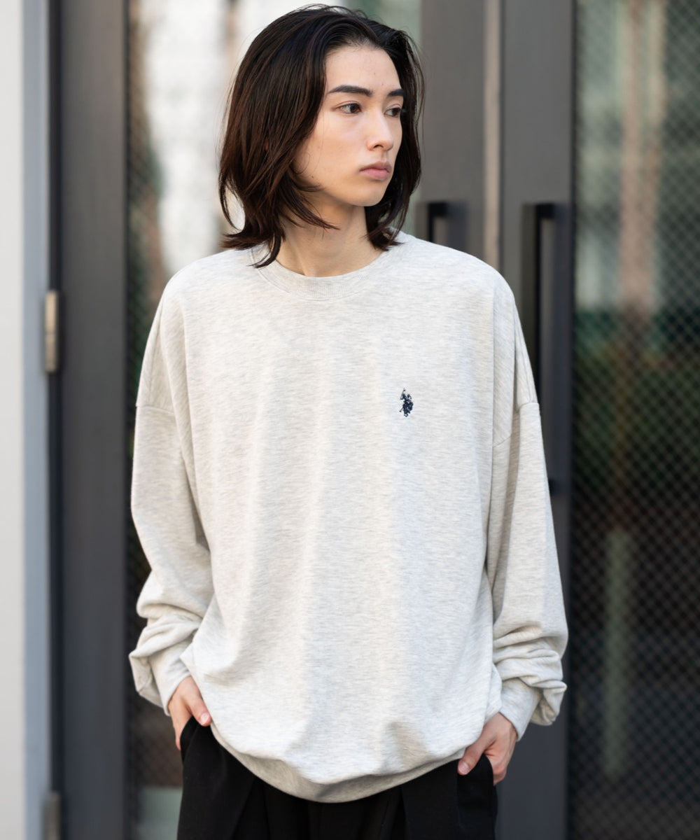 杢グレー モデル：180cm L着用