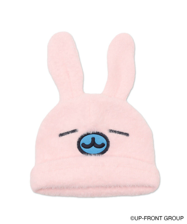 ミニモちゃん×WEGO ミニモちゃんニットキャップ/Ｌピンク
