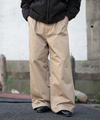 別注RED　KAPタックワイドチノパンツ