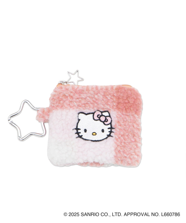 HELLO KITTY×WEGO ボアポーチ/柄1
