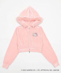 HELLO KITTY×WEGO コラボベロアパーカー