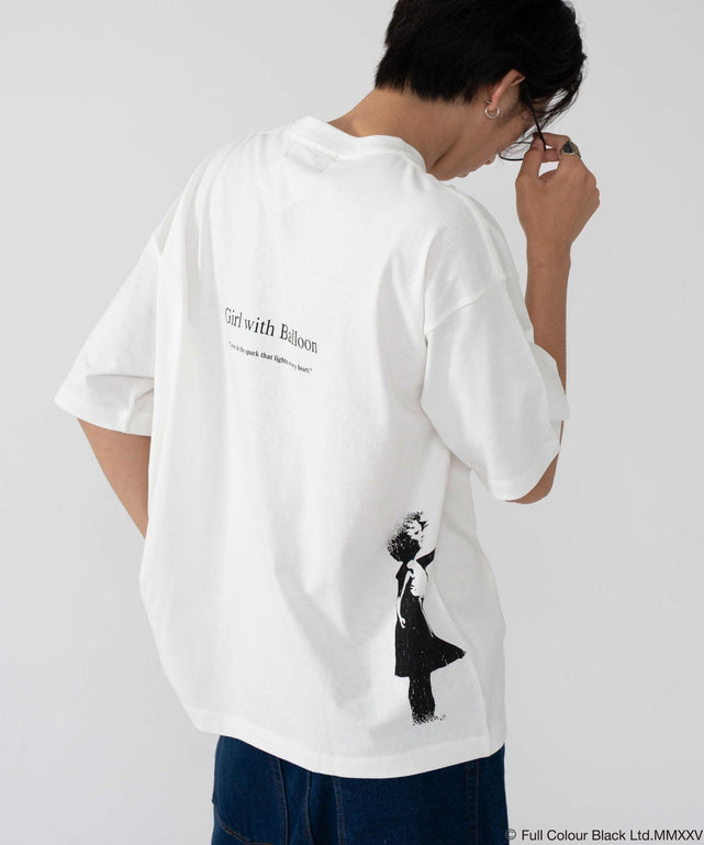 BRANDALISED 別注グラフィックT(SS)/柄1 モデル：178cm L着用