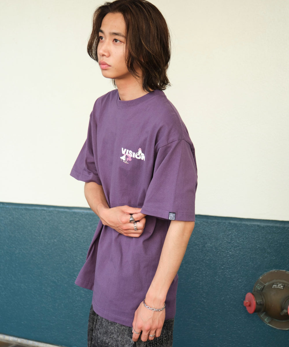 パープル モデル：175cm L着用