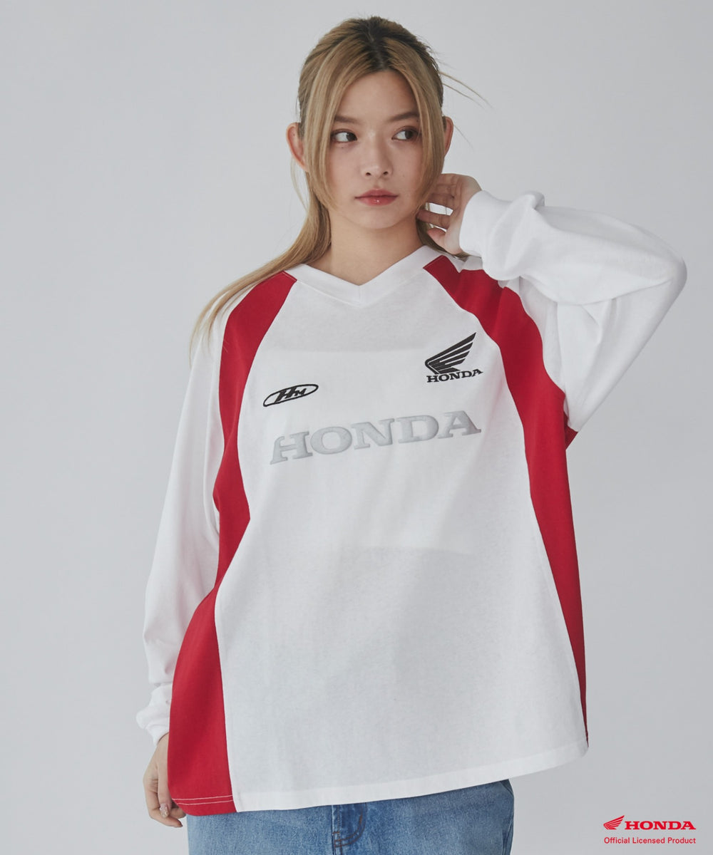 ホワイト　モデル:169cm L着用