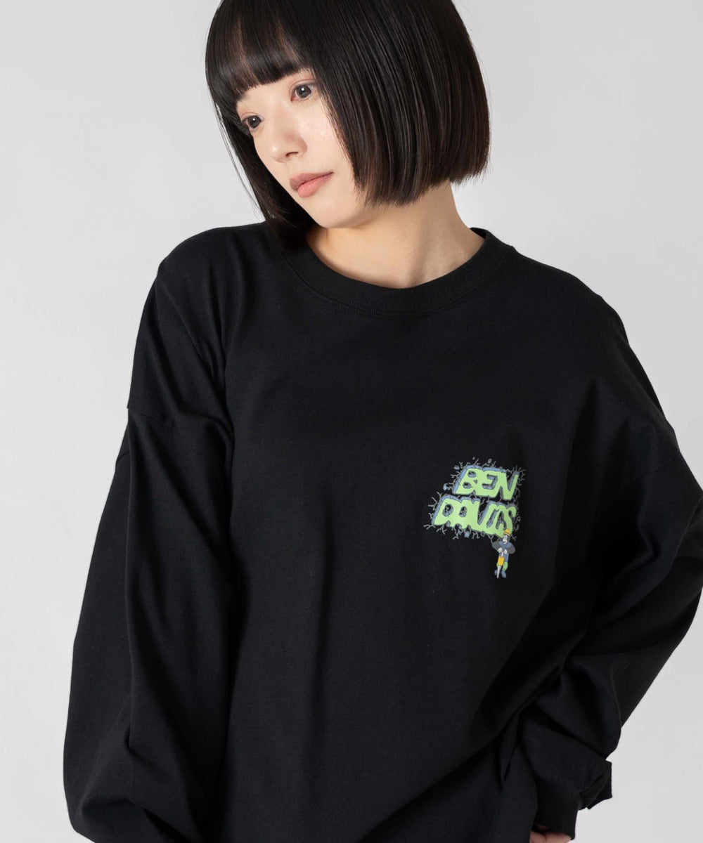 ブラック　モデル：168㎝　L着用