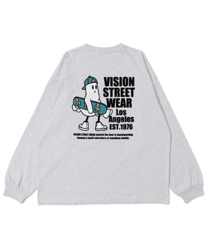 別注VISIONゴーストスケータープリントT（LS）