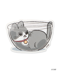 ねこに転生したおじさん×WEGOコラボステッカー