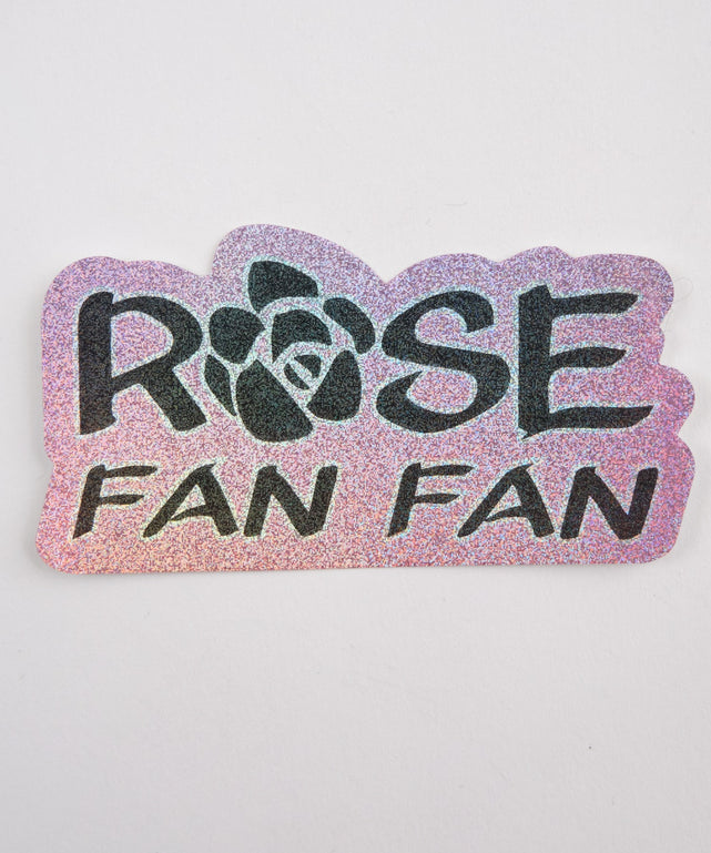 ROSE　FAN　FANコラボラメステッカー/柄1