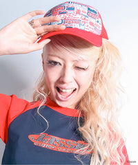 Jassieコラボメッシュキャップ