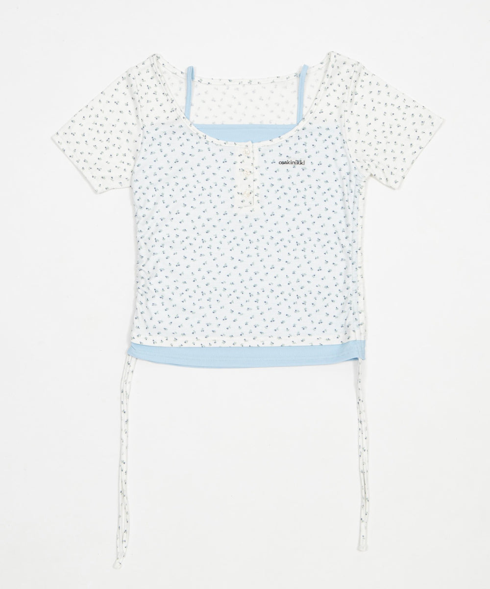 おさきコラボ レイヤードT