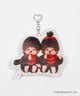 モンチッチコラボクッションキーホルダー/柄4