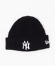 別注NEWERA RIB CUFF KNIT/柄4:NYブラック