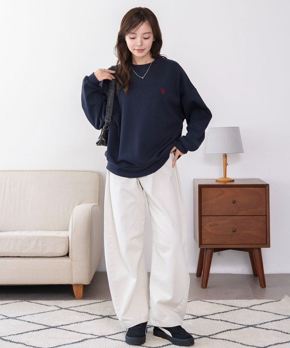 ネイビー　モデル：165cm L着用