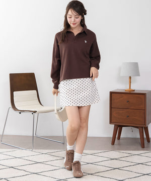 ブラウン　モデル：165cm M着用