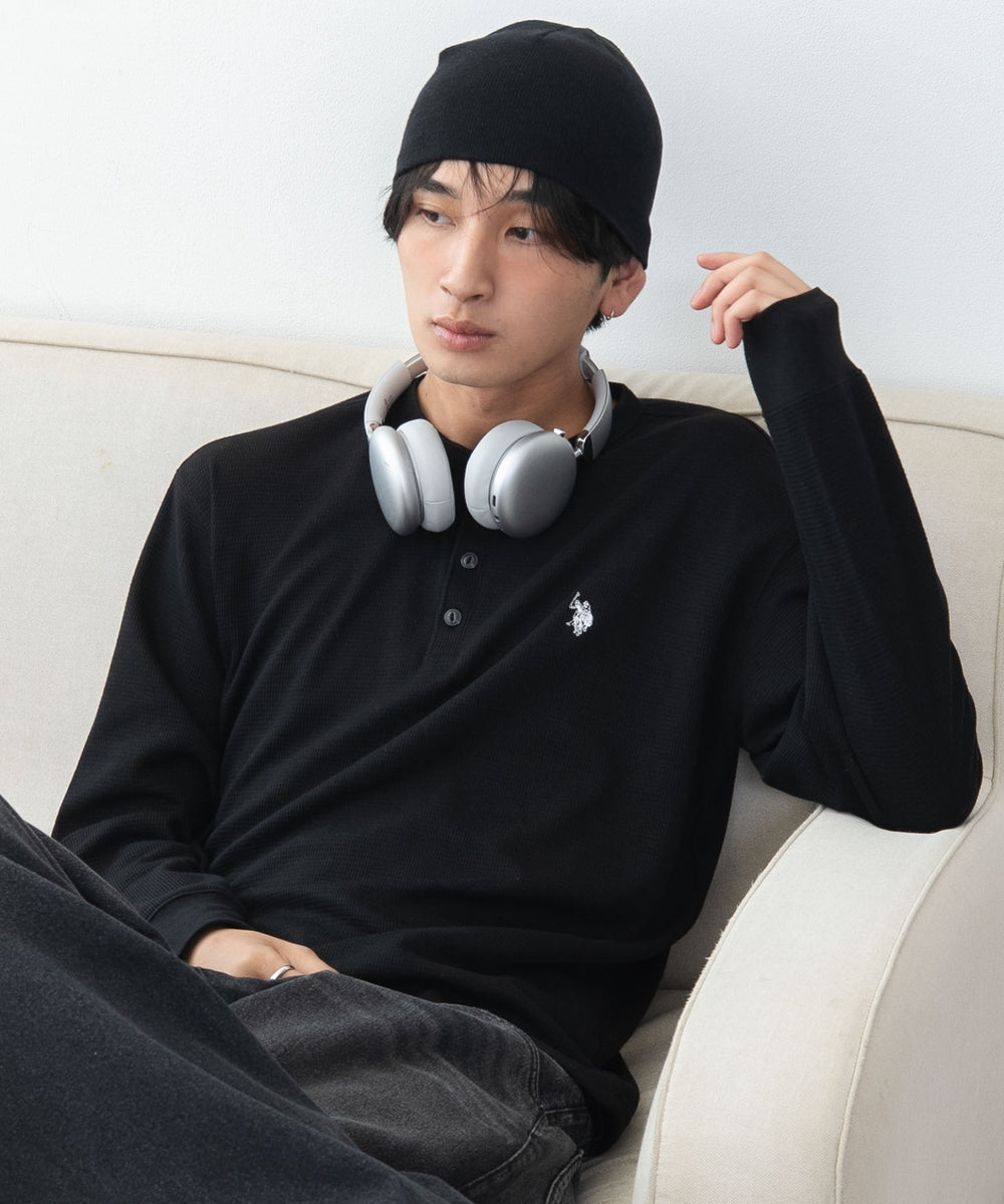 ブラック　モデル：180cm L着用