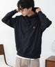 U.S.POLO ASSN.プルパーカー/ネイビー　モデル：180cm L着用