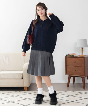 ネイビー　モデル：165cm M着用