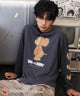 TOM and JERRYグラフィックT(LS)/スミクロ モデル：180cm L着用