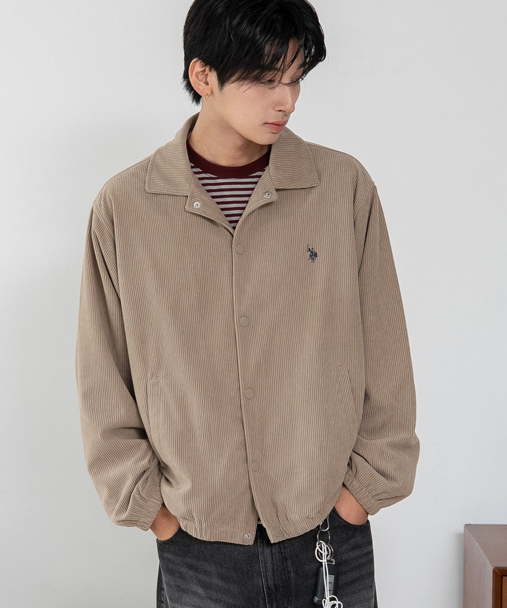 ベージュ　モデル：180cm L着用