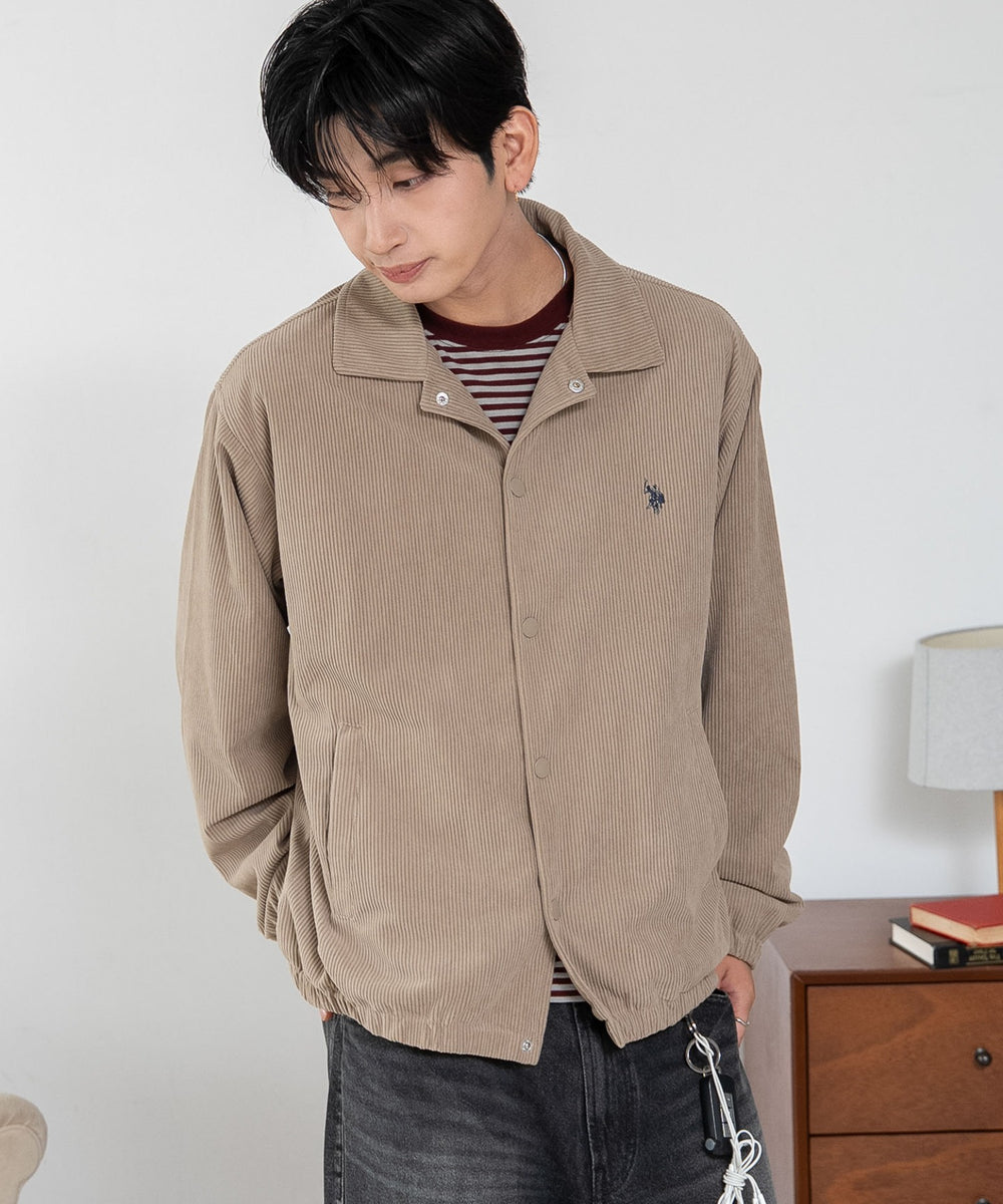 ベージュ　モデル：180cm L着用