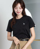 U.S. POLO ASSN.別注コンパクトTシャツ/ブラック　モデル：165cm S着用