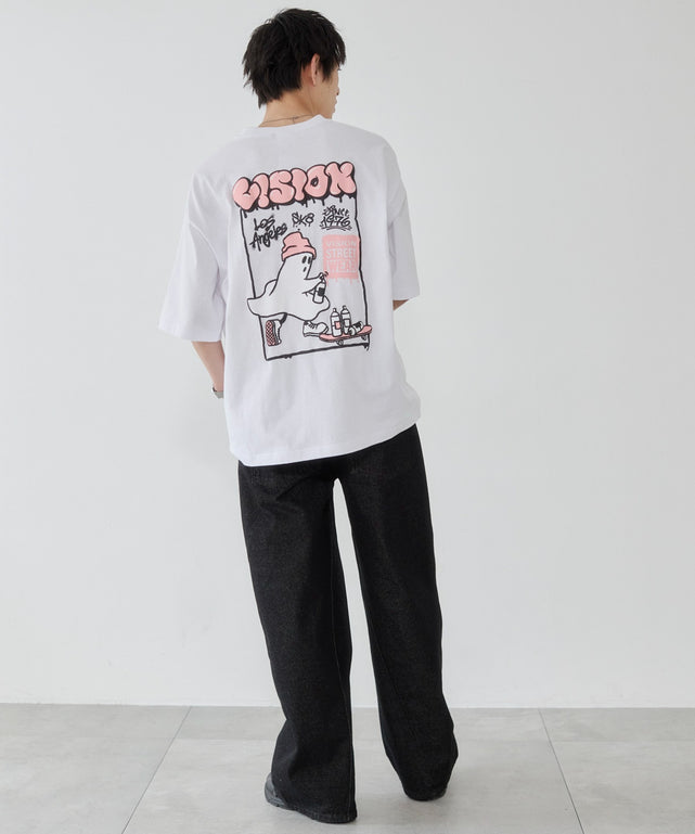ホワイト モデル：181cm L着用