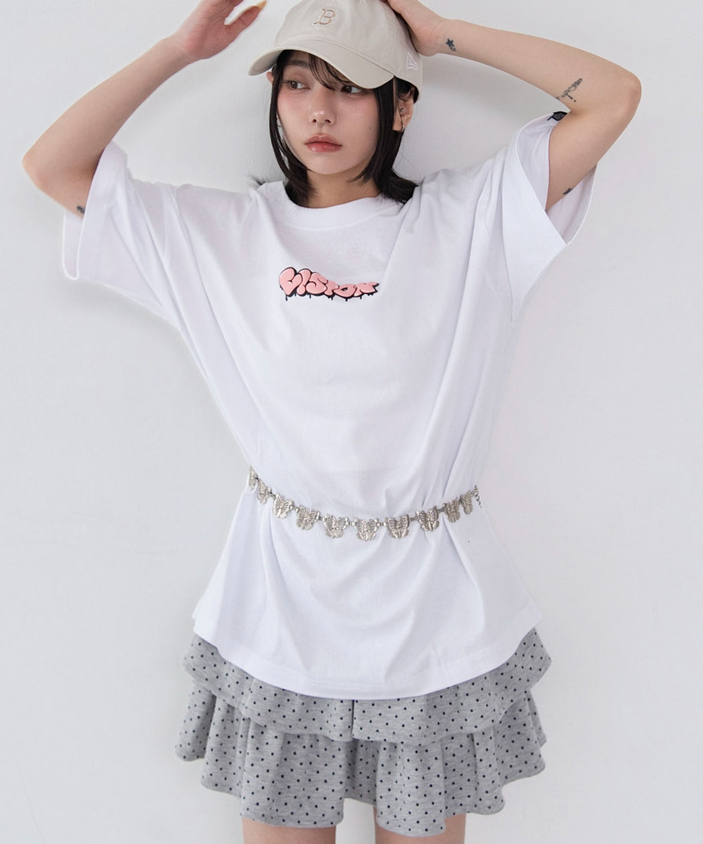 ホワイト　モデル：159cm L着用