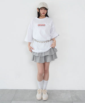 ホワイト　モデル：159cm L着用