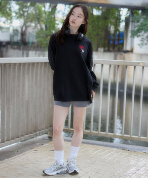 ブラック　モデル：163cm L着用