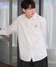 別注USPOLOシャツ/ホワイト モデル：177cm L着用