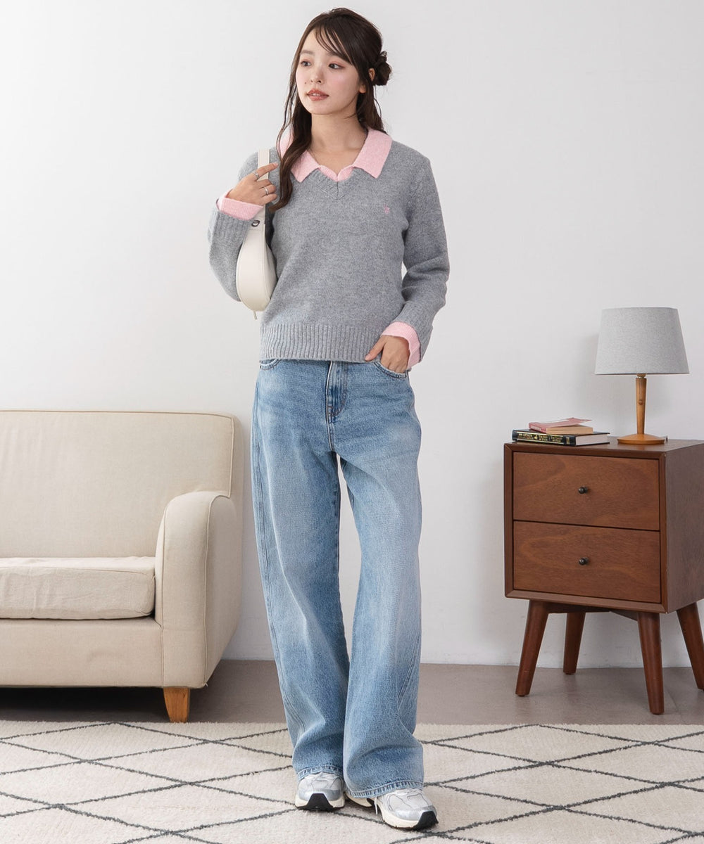 Lグレー　モデル：165cm F着用