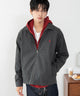 U.S.POLO ASSN.ZIPブルゾン/チャコール　モデル：180cm L着用