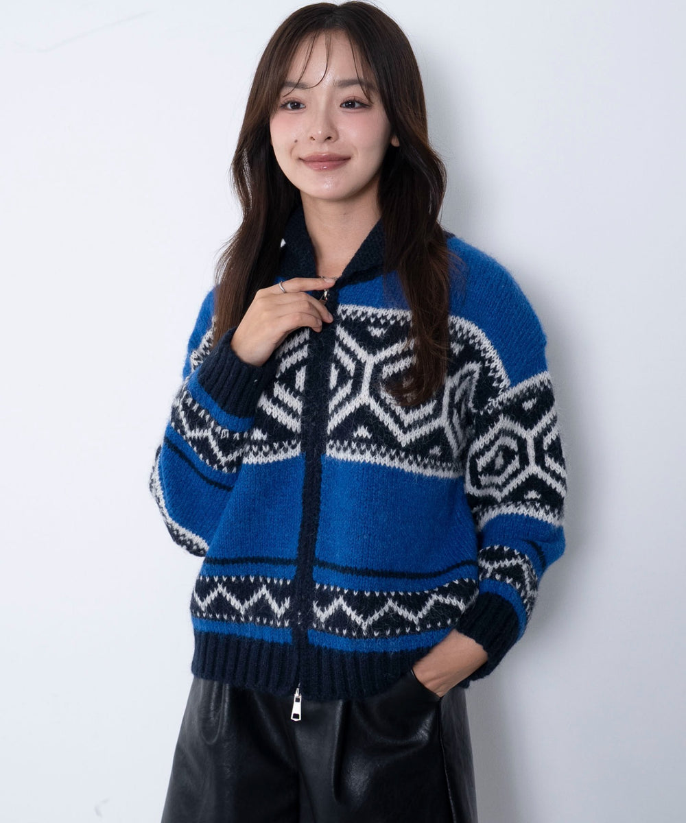 ブルー　モデル：165cm F着用