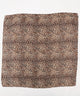 レオパードBIGスカーフ/ブラウン
