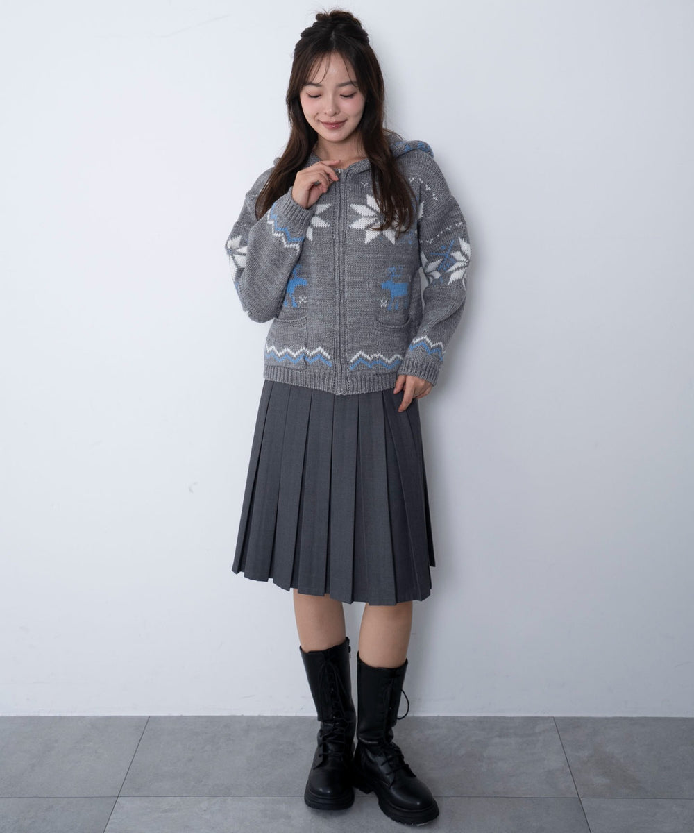 グレー　モデル：165cm F着用