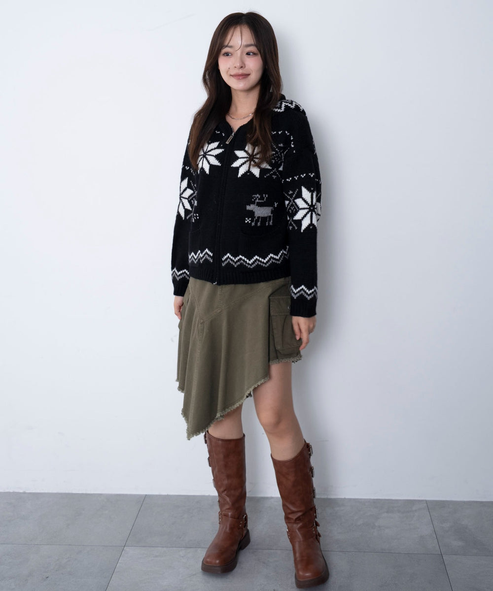 ブラック　モデル：165cm F着用