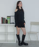 ブラック　モデル：163cm F着用