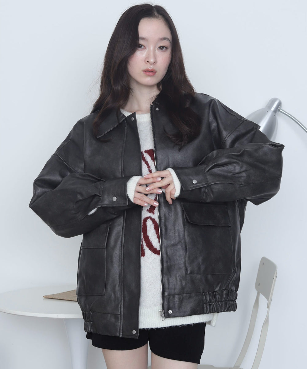 ブラック　モデル：163cm F着用